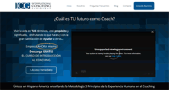 Desktop Screenshot of cursosparacoaching.com